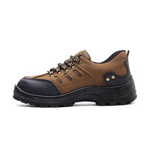 Industrial Steel Toes Construction Cheap Work Safety Comfortable Breathable Shoes